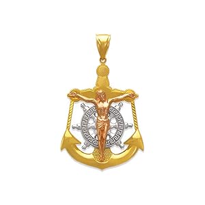【美品】888Ｈｚ Jesus Christ ゴールド マドモアゼル・愛 巾着付 Jesus Christ Cross Polished Solid Brass Standing Crucifix